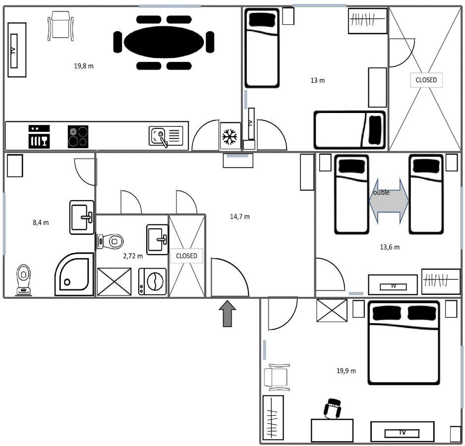 Horní Maršov Apartman 101 מראה חיצוני תמונה